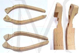 44-0050 190SL SIDE  WOOD BOW - LEFT