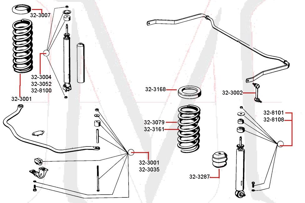 32-8101 SHOCK ABSORBER - REAR