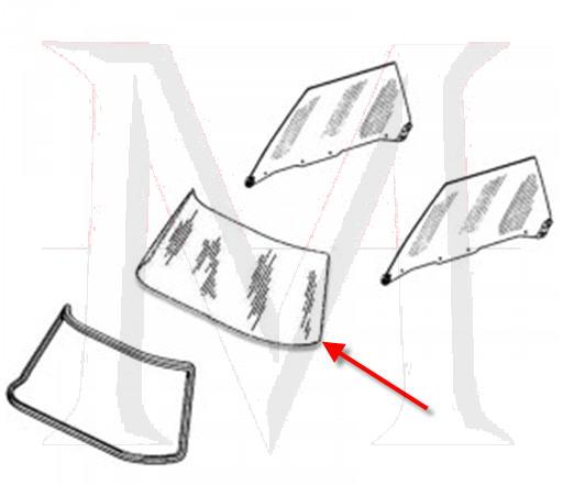 WINDSHIELD GLASS - FRONT