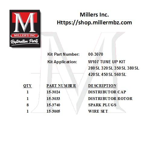 00_3070 107 TUNE UP KIT