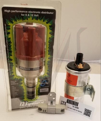 15_2090 123 6CYL DISTRIBUTOR KIT W/COIL POST 1962