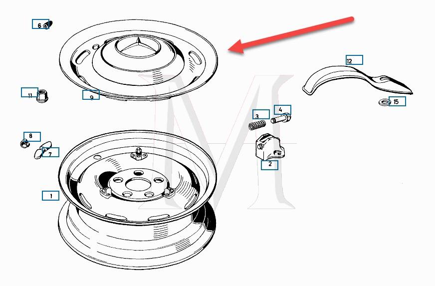 23_0016_1 13 INCH FULL HUB CAP