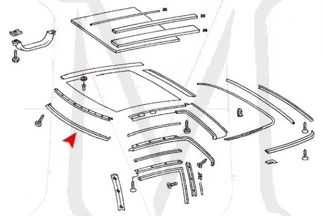 77-3019 FRONT TOP SEAL