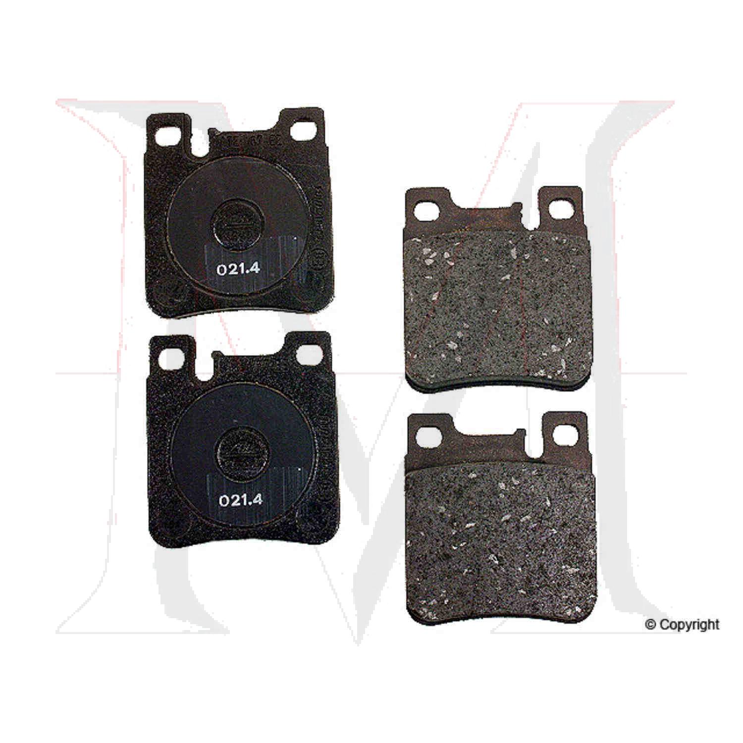 D785A_1 REAR BRAKE PAD SET