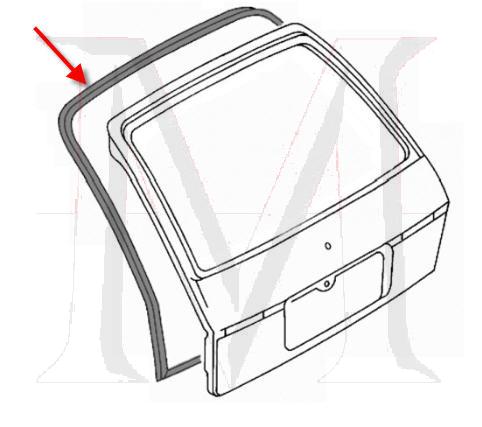 74_8001 SEAL,REAR HATCH