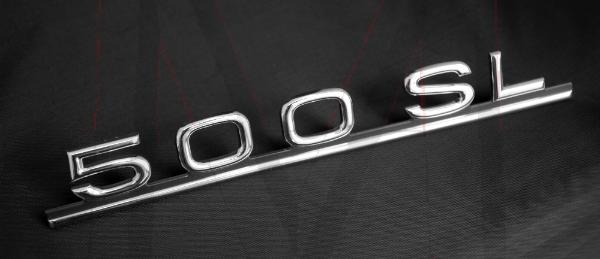 81-3020 500SL TRUNK EMBLEM