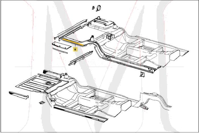 SIDE MEMBER - REAR RIGHT