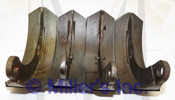 26-0009s REAR BRAKE SHOE SET - EXCHANGE