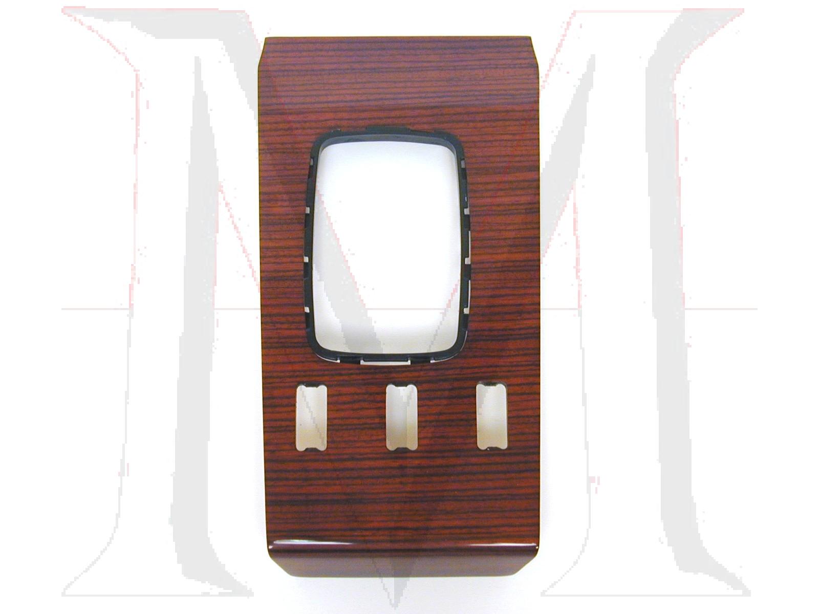 wk-107zc-4 SHIFT CONSOLE ZEBRANO WOOD