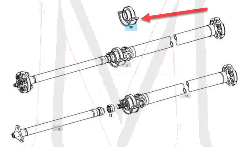 41_2020 DRIVESHAFT MOUNT