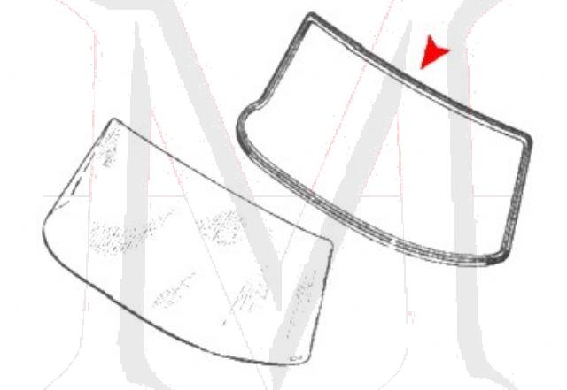 67-8005 FRONT WINDSHIELD SEAL