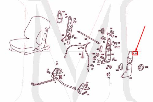 91_3001a SEAT SIDE COVER UPPER