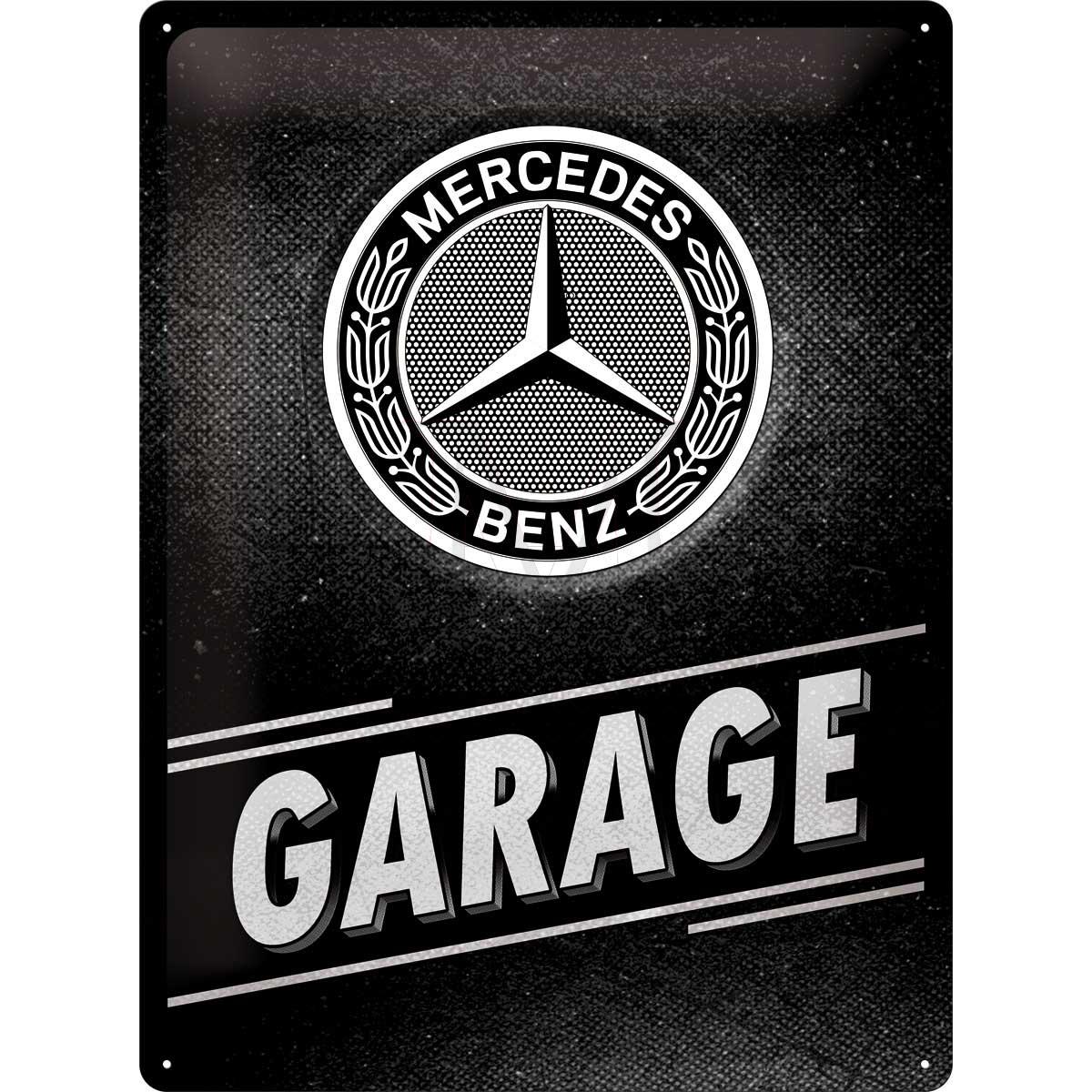 85_0108 Mercedes-Benz āGarageā Tin-Plate Sign