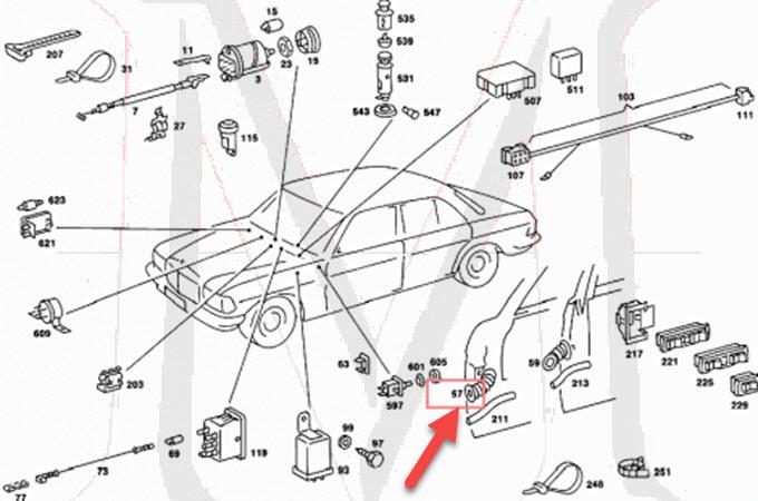 82_3097 HOSE,ELECTRIC