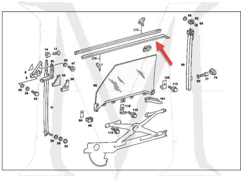 72_3030cB9B804uqaUET INNER WINDOW FELT