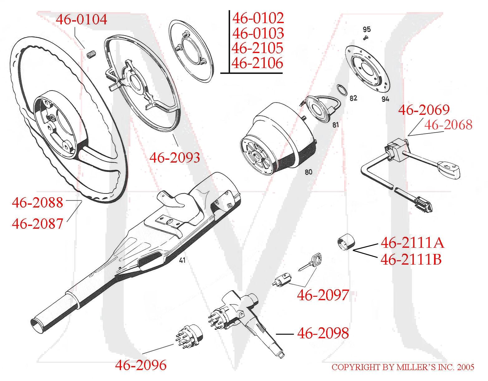 46-2111a TUMBLER CHROME CAP