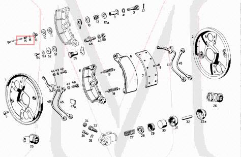 BRAKE ADJUSTING PIN SPRING