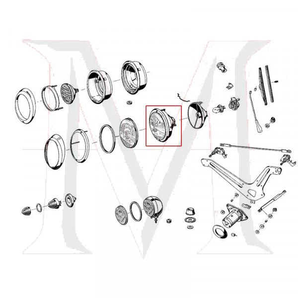 HEADLIGHT ASSEMBLY - EUROPEAN