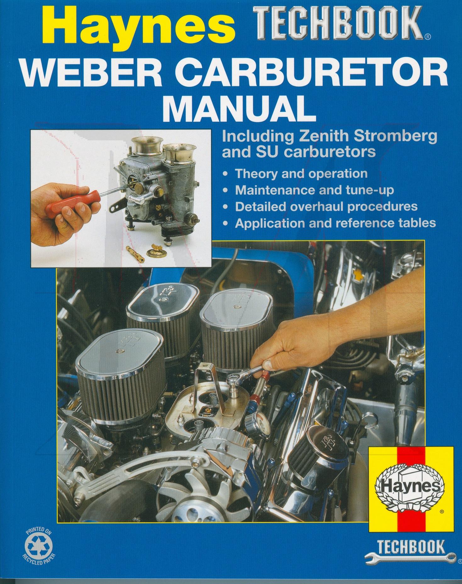 HAYNES WEBER TECHBOOK REPAIR MANUAL