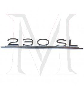 81-2018 230SL TRUNK EMBLEM