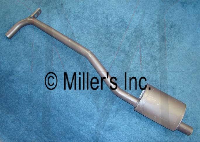 CENTER PIPE WITH RESONATOR